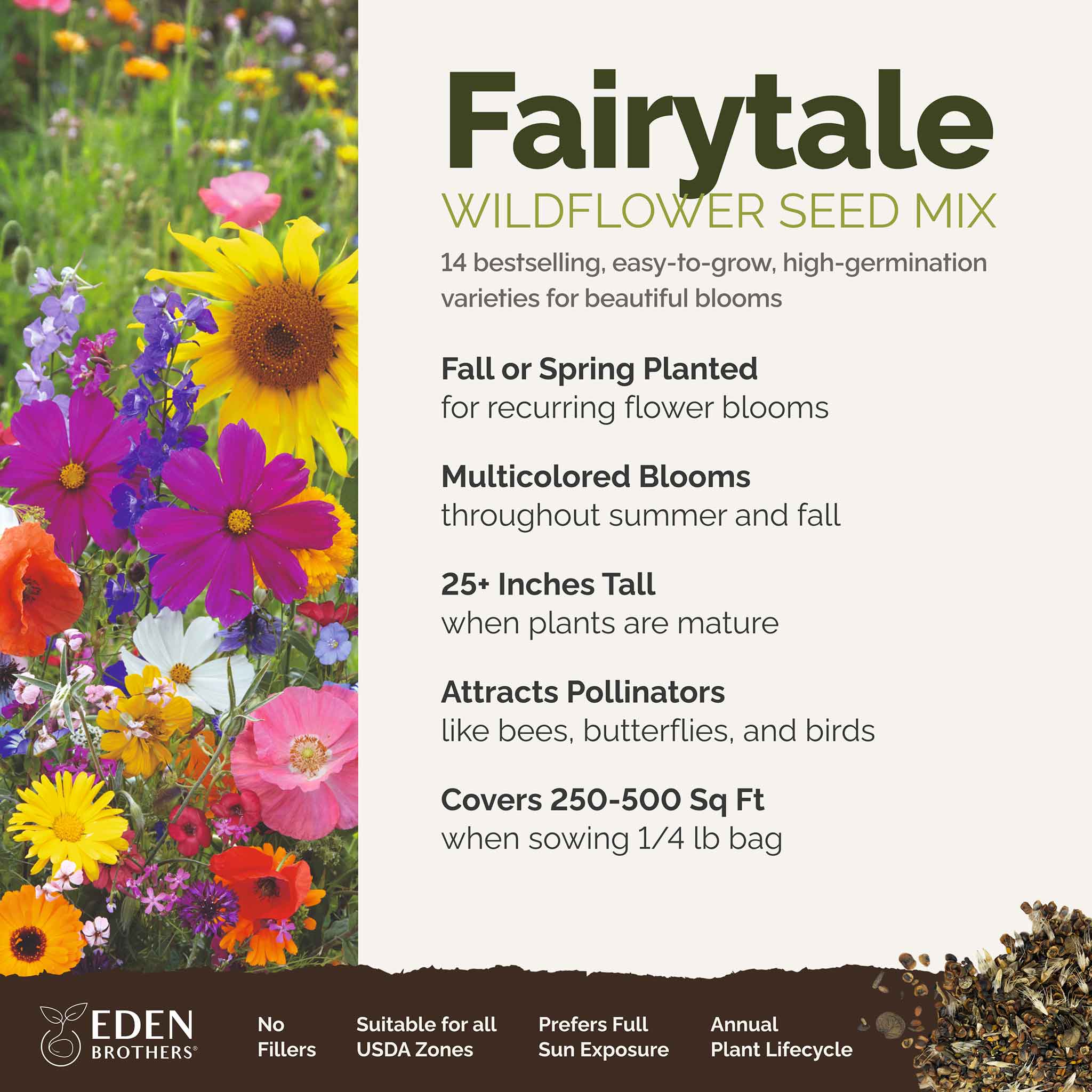 Fairytale Flower Seed Mix