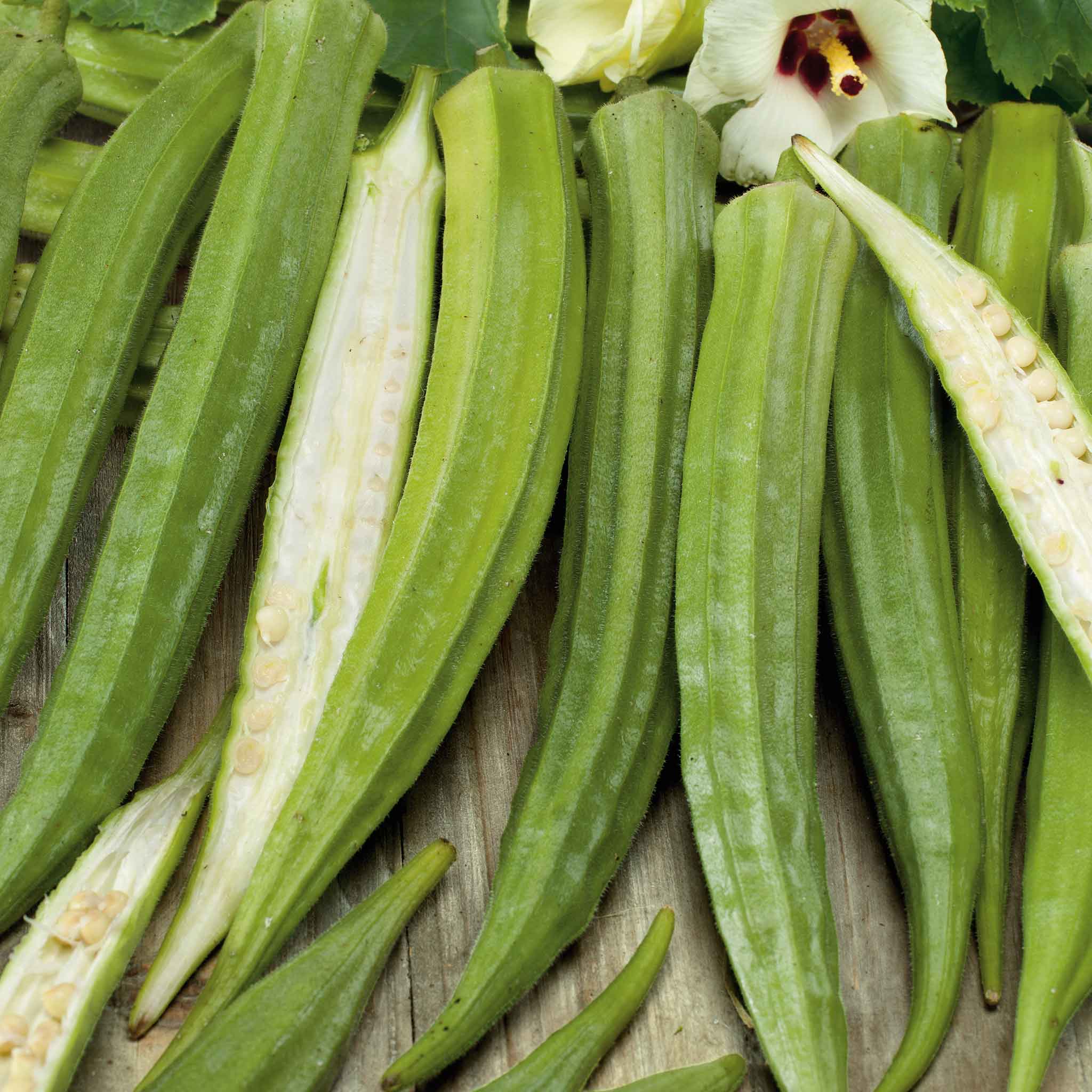 Okra Seeds - Cow Horn