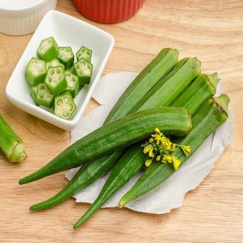 Okra Seeds - Perkins Long Pod