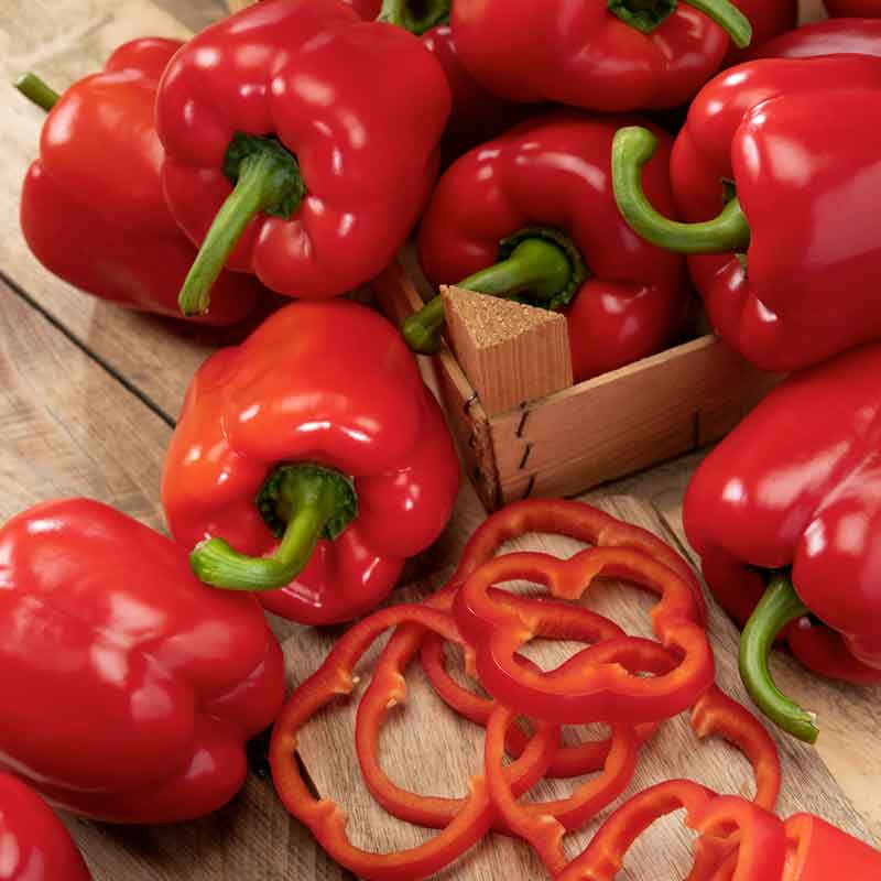 Sweet Pepper Seeds - Big Red Bell