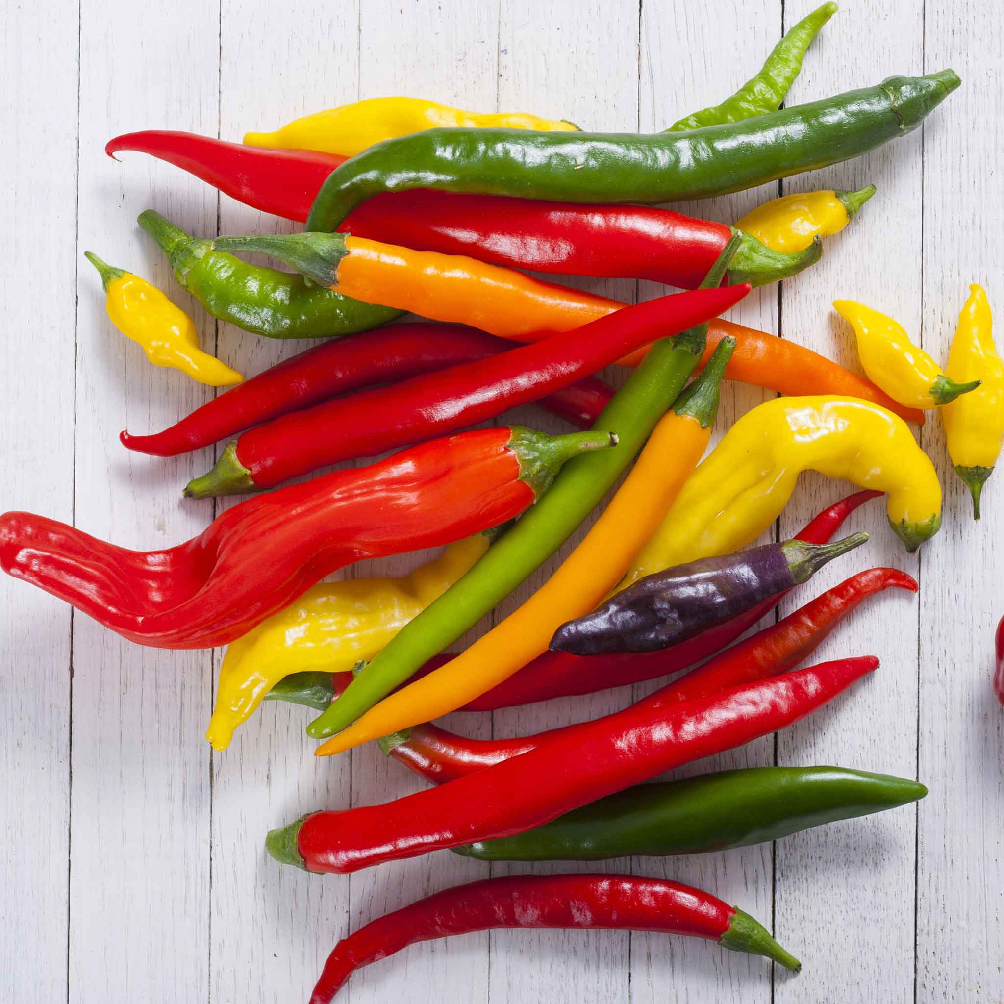 Hot Pepper Seeds - Cayenne Blend