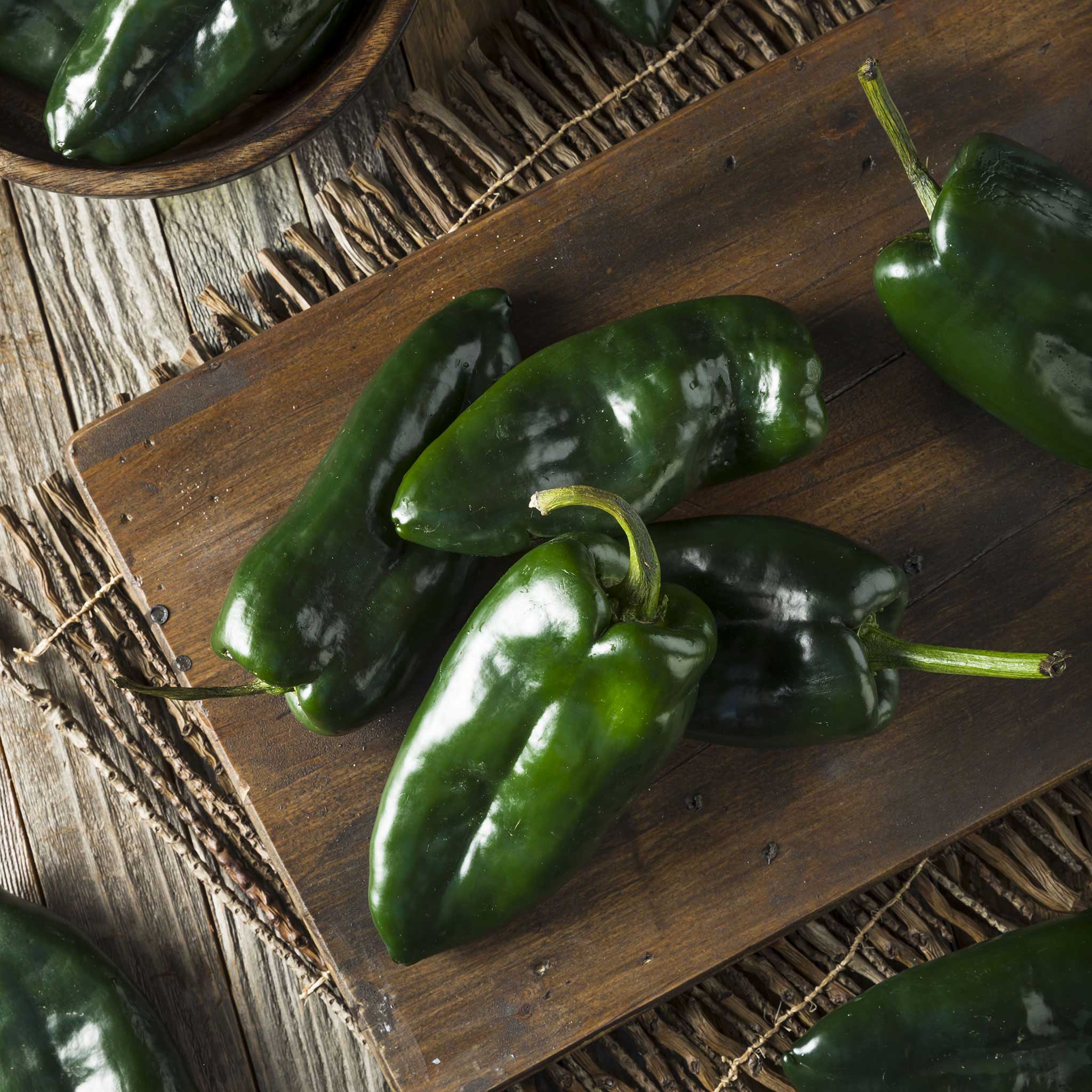 Organic Hot Pepper Seeds - Ancho Poblano