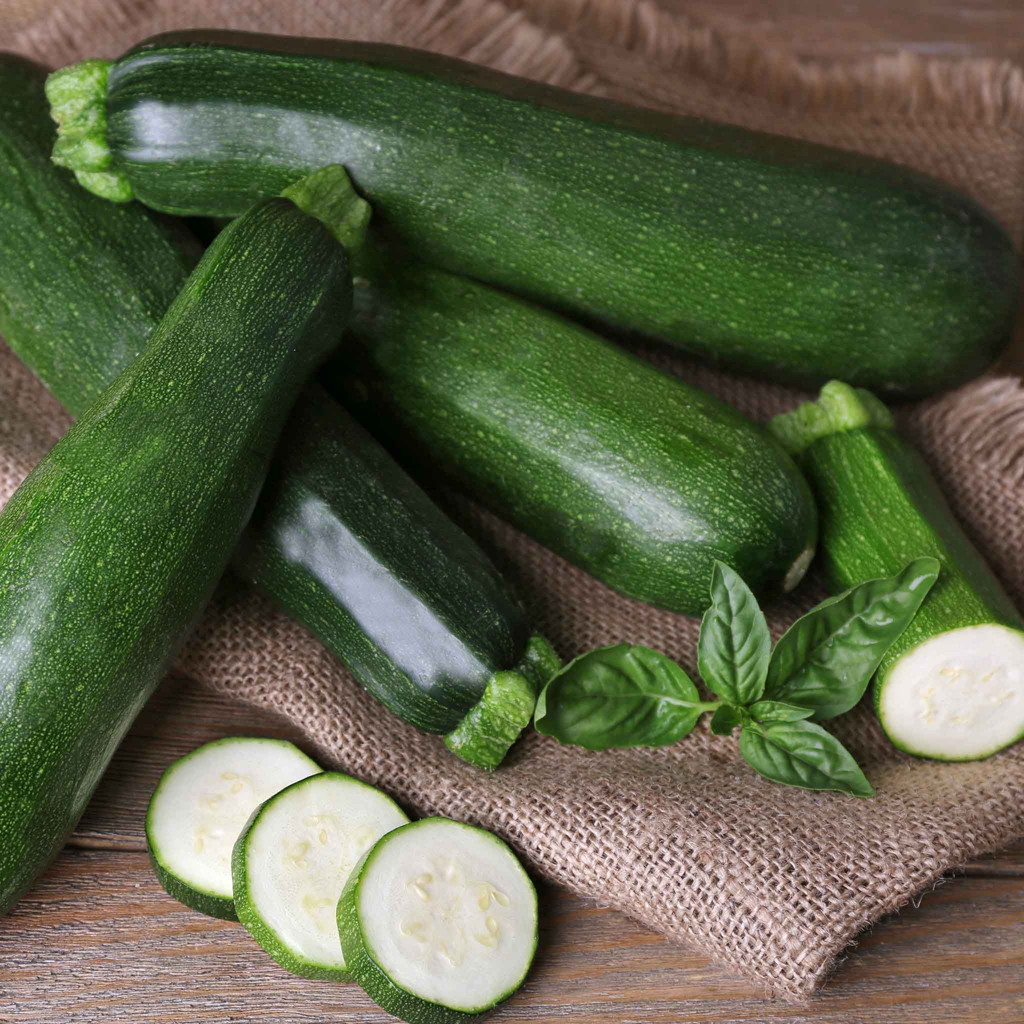 Organic Squash Seeds - Black Beauty